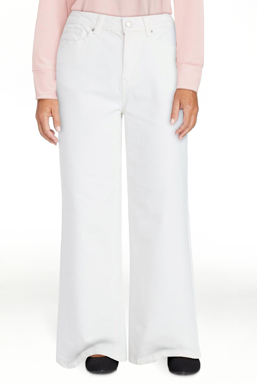 Time and Tru Women's Wide Leg Jeans, 31" Inseam, Sizes 0-22, 0L-22L | Walmart (US)