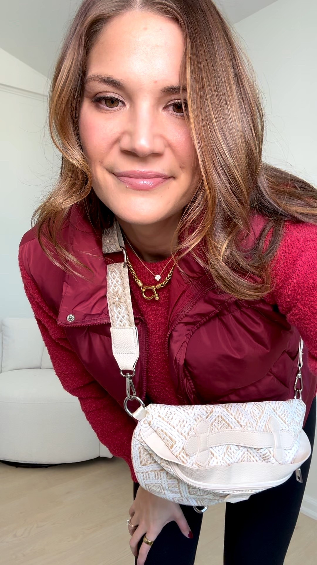 Love this casual warm jacket for the winter. This outfit works for after the holidays as well! The sweater is super long so it’s perfect with leggings. 

Holiday outfit, Cozy outfit, Oversized sweater, Burgundy sweater, Fanny pack, Crossbody bag, Purse, Sneakers, Winter fashion, Everyday casual, Stang and co

#LTKTall #LTKSeasonal #LTKHoliday