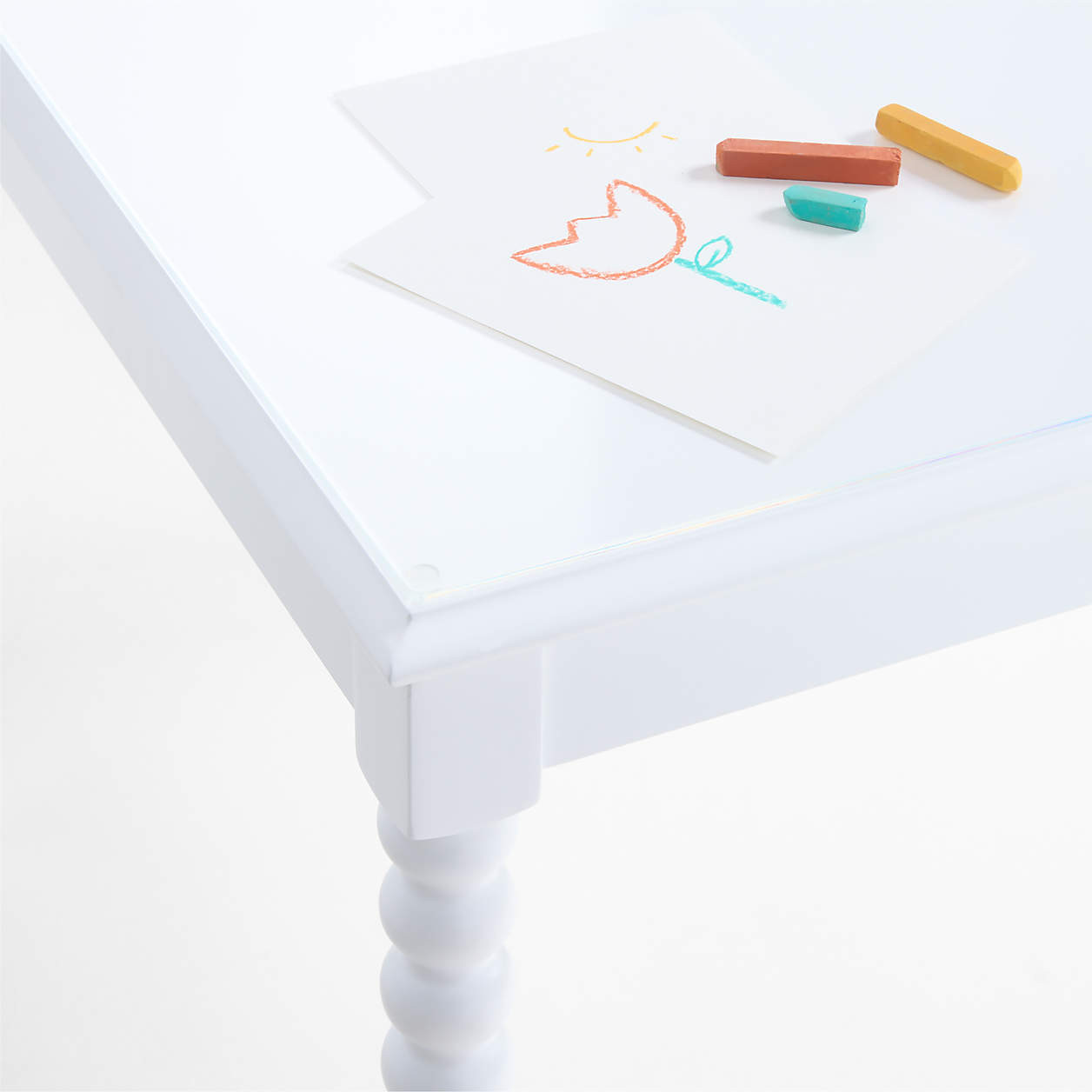 Jenny Lind Clear Acrylic Play Table Topper + Reviews | Crate & Kids | Crate & Barrel