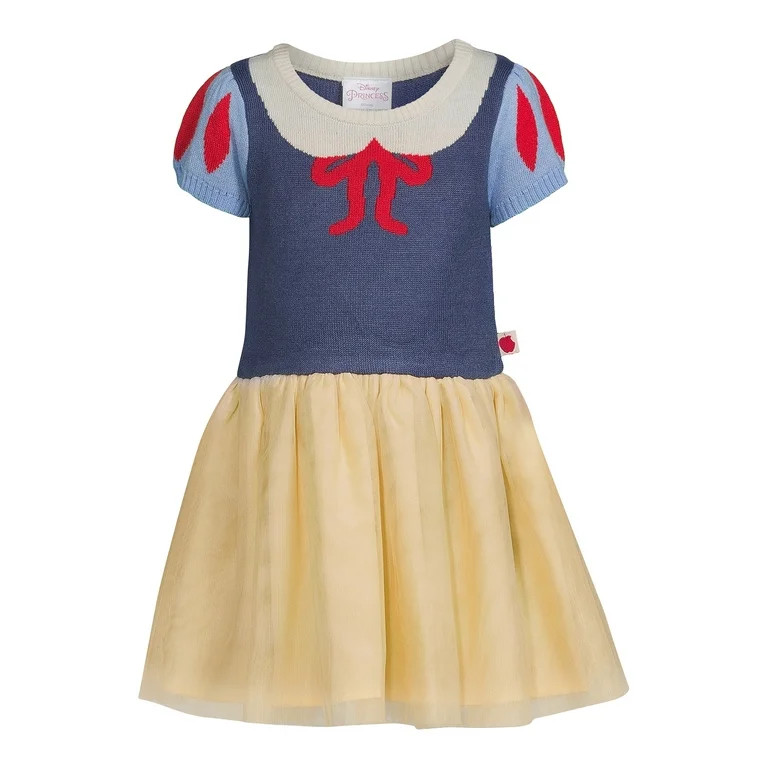 Disney Toddler Girls Snow White Cosplay Dress, Sizes 12M-5T - Walmart.com | Walmart (US)