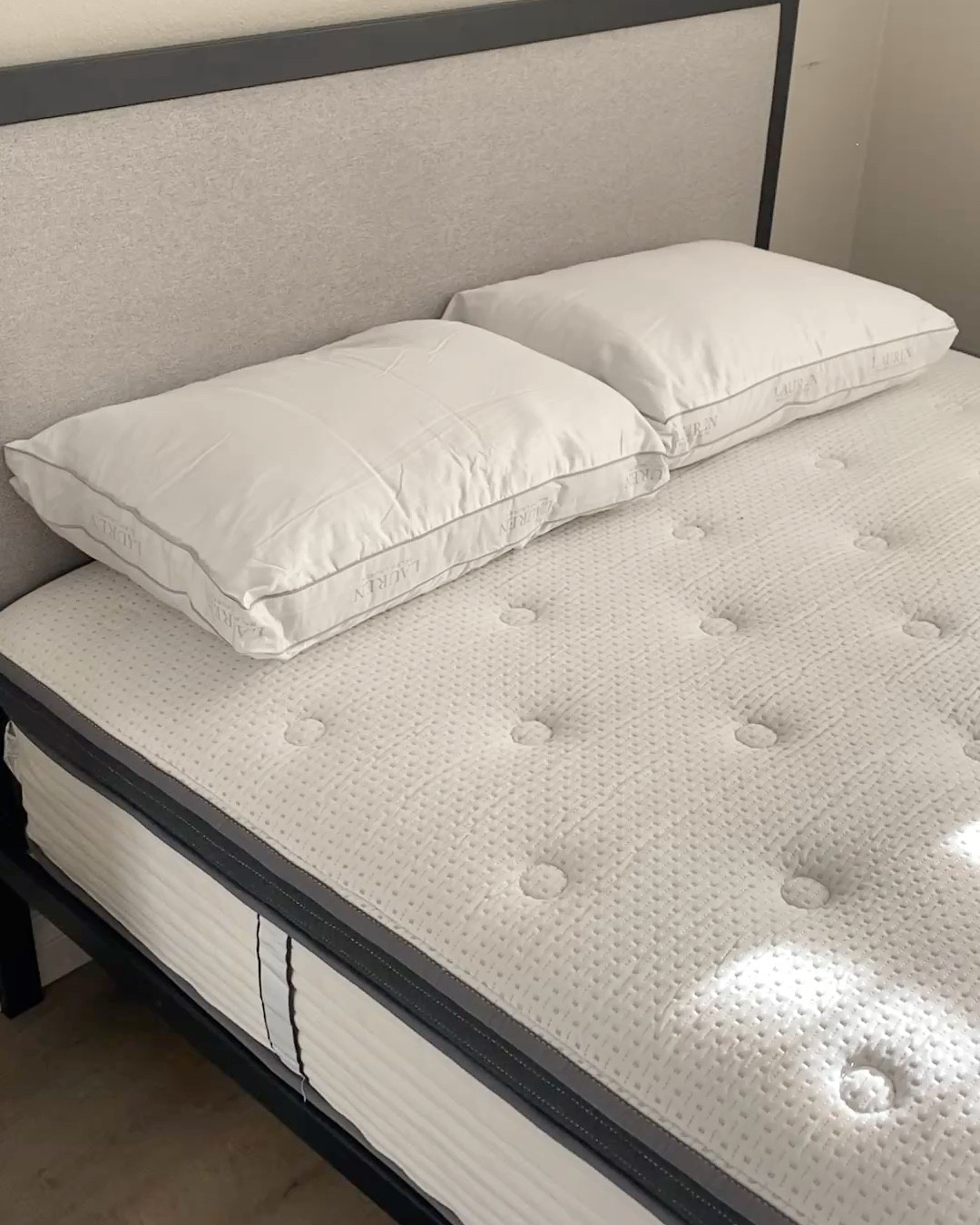 If you are looking for an affordable bed frame and a new mattress, give these a try! We just got these for my teenage son bedroom during @wayfair sales and we couldn’t be happier! The mattress is 14” inch plush cooling gel hybrid for almost 50% off and the platform bed with upholstered headboard/bed frame is in black & light grey. Also on sale now for $128 and they have other sizes and colors as well. We are completing the room with grey/black/and white rug and bedding. Pic coming soon! 🖤

Shop below ⬇️ 

#LTKwayfair #LTKbed #LTKbedframe #LTKmattress #LTKkidsbedroom #LTKguestbedroom #LTKwayfairsale #LTKwayfairfinds #LTKmodernrug #LTKteenbedroom

#LTKHome #LTKSaleAlert #LTKWatchNow