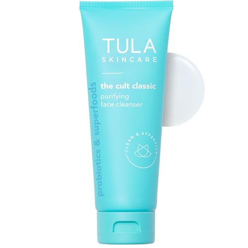 TULA Skin Care The Cult Classic Purifying Face Cleanser - Gentle and Effective Face Wash, Makeup Remover, Nourishing and Hydrating, 4.2 oz. | Amazon (US)