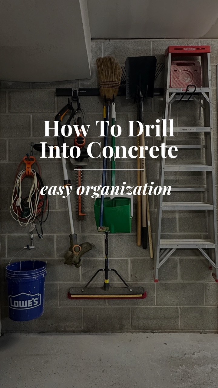 #sponsored I avoided drilling into concrete for YEARS because I thought it was complicated.

Using the Titen Turbo Screw Anchor by @strongtie made this garage wall upgrade way more approachable than I expected, and now everything is finally off the floor.

If you’ve been intimidated by masonry walls, this is your sign to change that.



#TitenFamily #strongtie #DIY #HomeImprovement GarageOrganization

#LTKHome #LTKdayinmylife