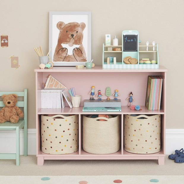 Buy Great Little Trading Company Blake Storage Unit - Pink | Kids bookcases and shelving | Argos | argos.co.uk