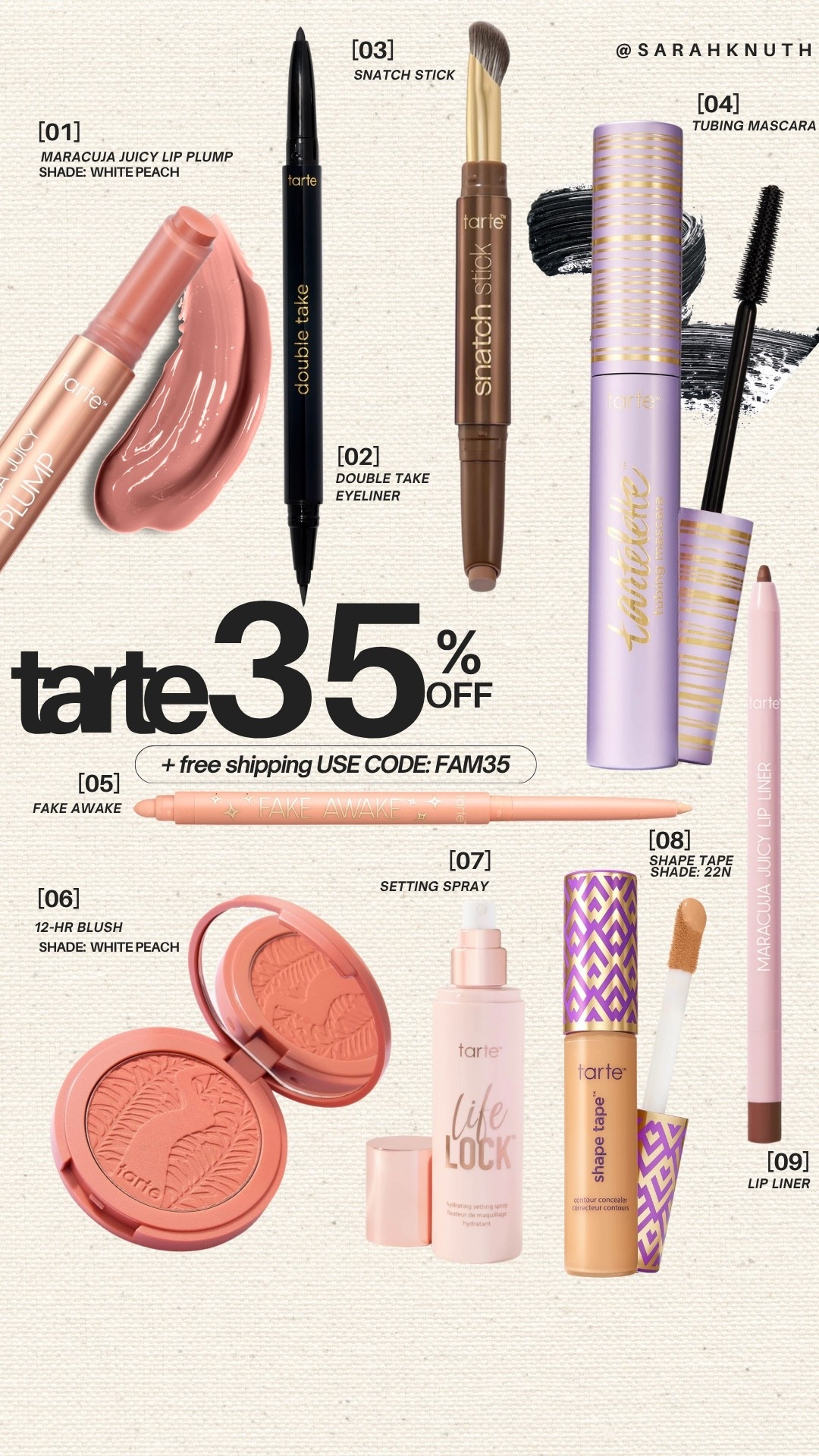 Use code FAM35 for 35% off + free shipping!

#LTKSaleAlert #LTKBeauty