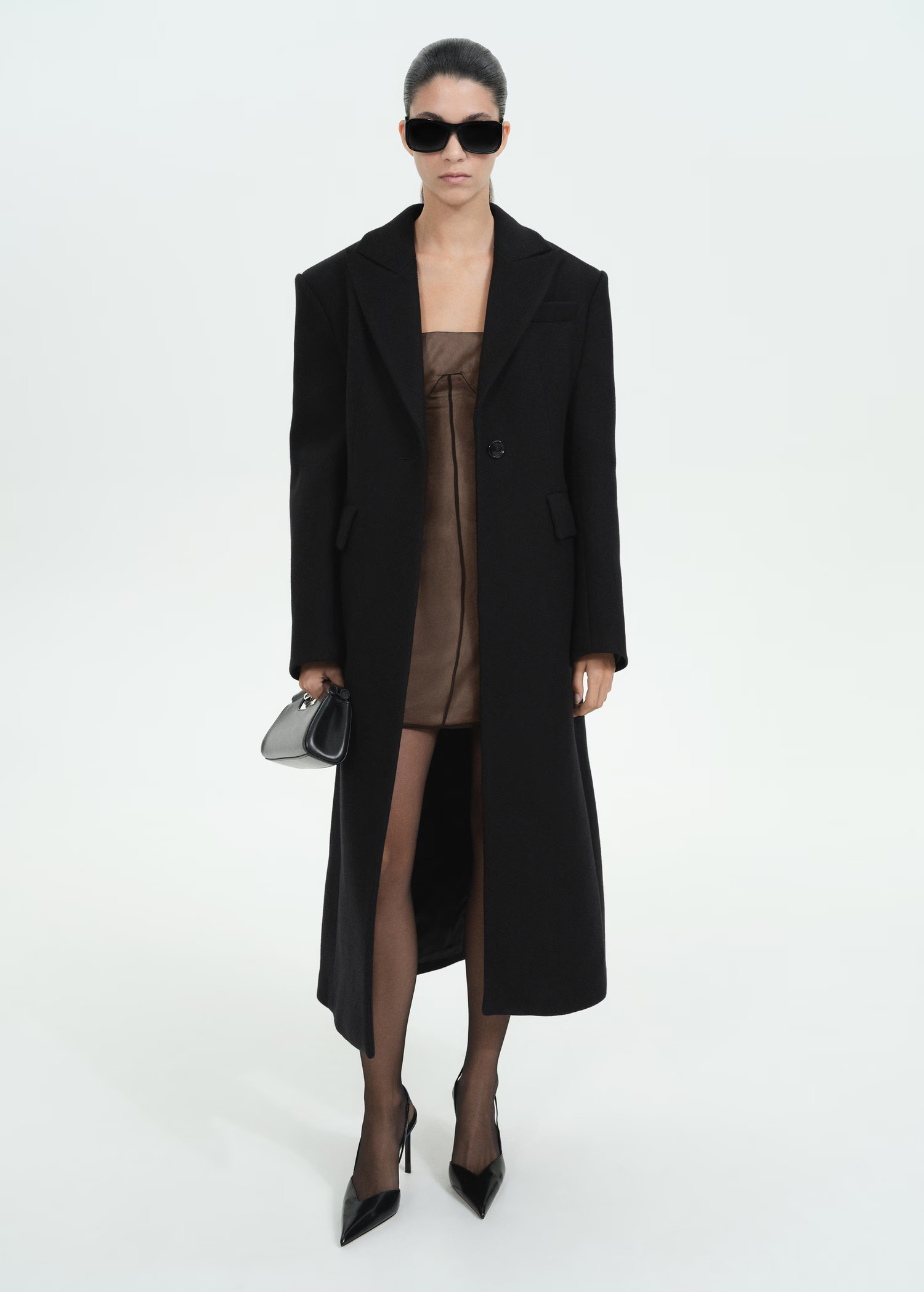 Structured wool coat - Women | MANGO Canada | Mango Canada