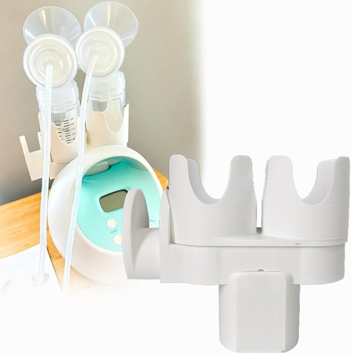 Breast Pump Bottle & Hose Holder for Spectra New S2 - Dual Bottle Organizer with Hose Wrap Arm, S... | Amazon (US)