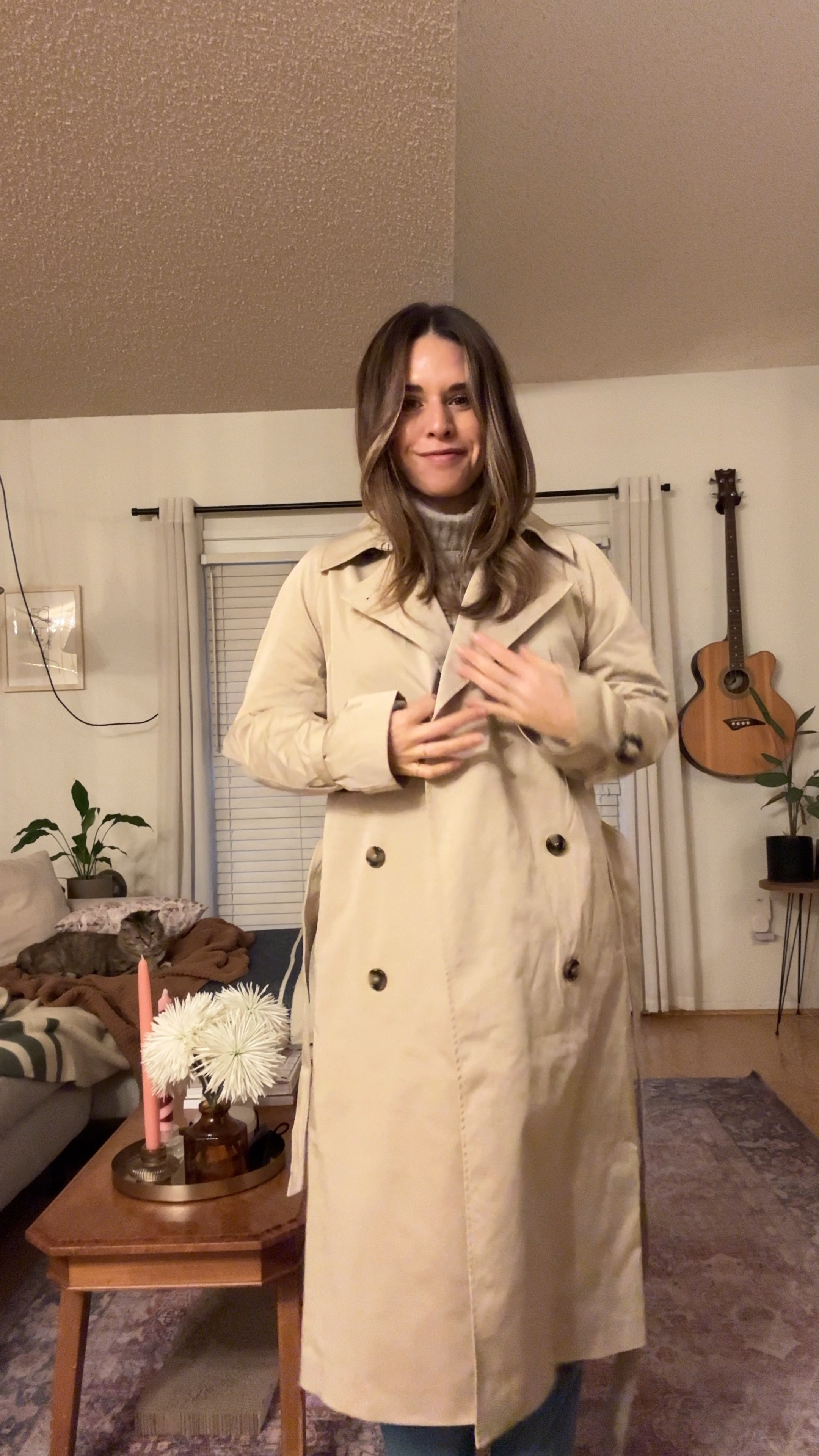 The perfect rainy day trench coat 