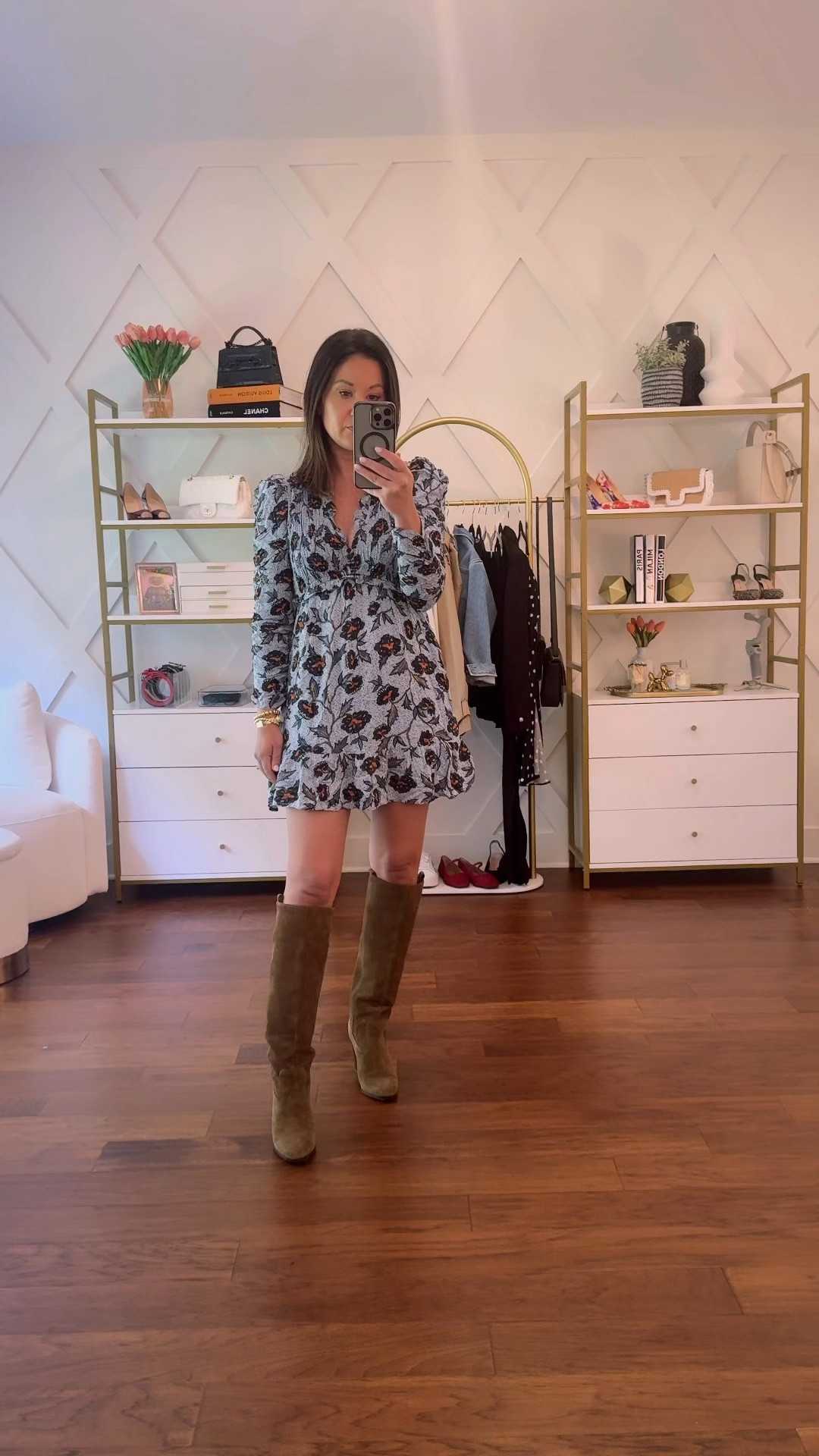 Great dress for summer and fall- pair now with sandals and later with boots - available in petites and plus sizes - wearing an xs petite 

#LTKVideo #LTKSeasonal #LTKStyleTip