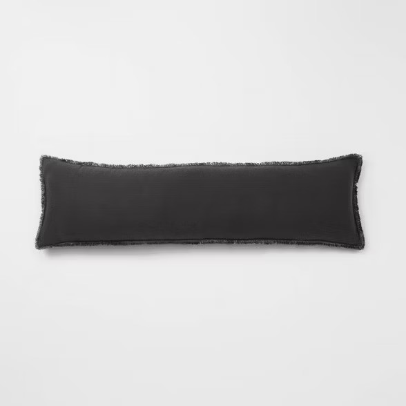 Heavyweight Linen Blend Lumbar Throw Pillow - Casaluna™ | Target