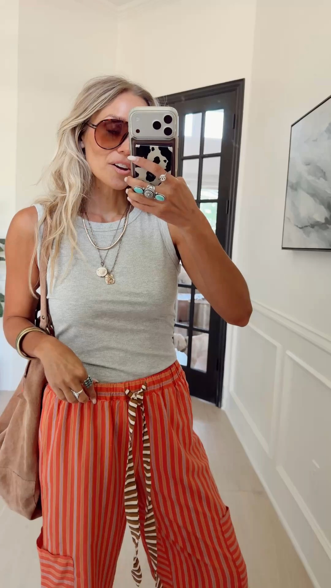 This tank has a built in bra! The best thing ever during summer 🥵 these Amazon pants are a free people look for less and I’m loving them.

Wearing my tts (small) in both.

5’5” // 120 ish lbs

#LTKootd #LTKdayinmylife #LTKgrwm