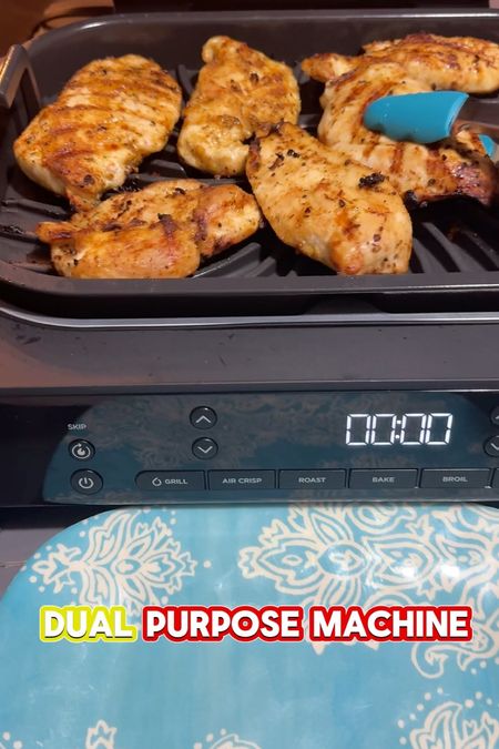 The ninja foodi indoor grill is a game changer for busy families! It’s smoke free and leaves awesome grill marks!

#LTKfamily #LTKhome