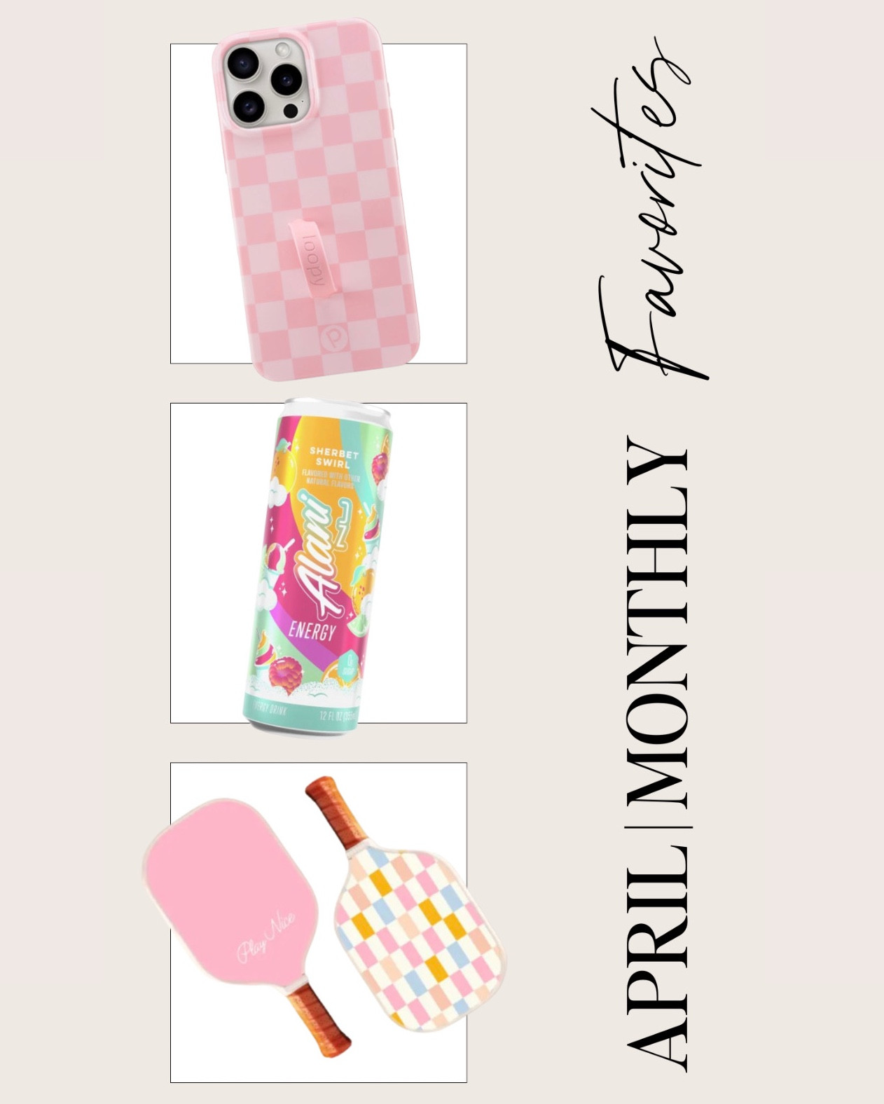 April Monthly Faves!! All the things I’ve been obsessed with this month from the phone case I’m obsessed with, to the pickleball paddles (from Polished Prints!), to the cutest Target sundress I’ll be wearing all summer long  

#LTKFindsUnder50 #LTKFindsUnder100 #LTKStyleTip