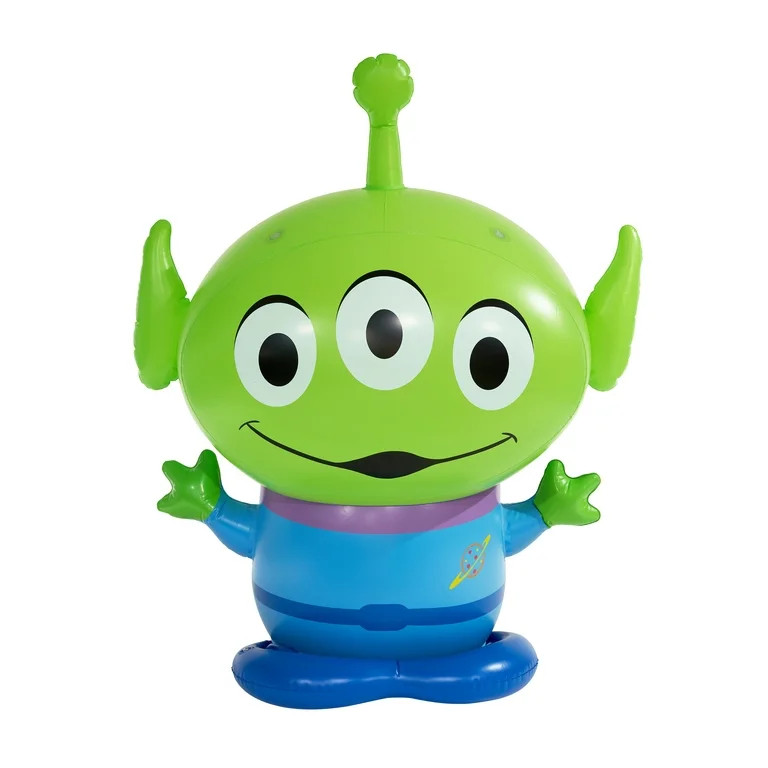 Toy Story Alien 4-Foot Inflatable Sprinkler for Kids Ages 3 & Up | Walmart (US)