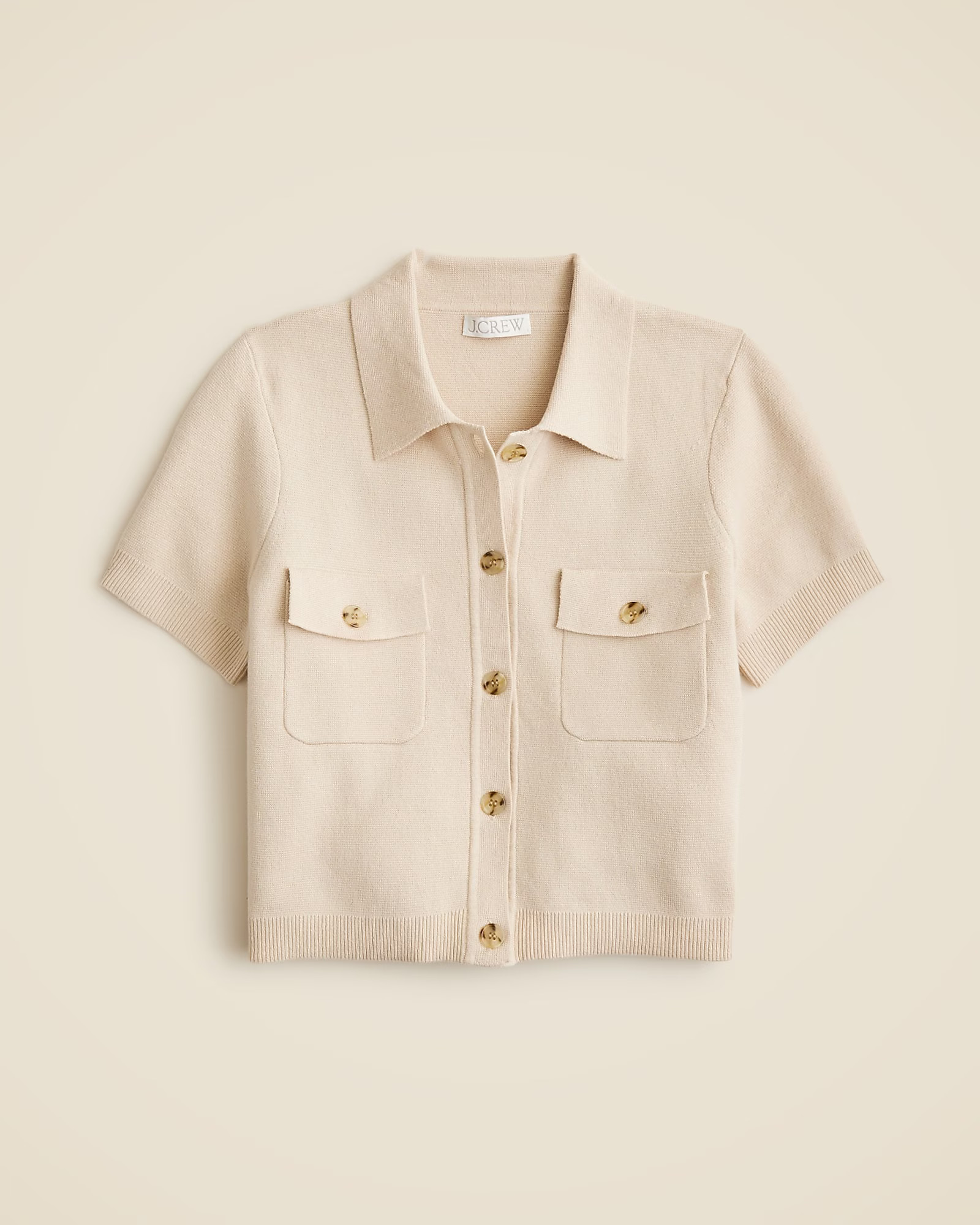 Short-sleeve pocket cardigan | J. Crew US