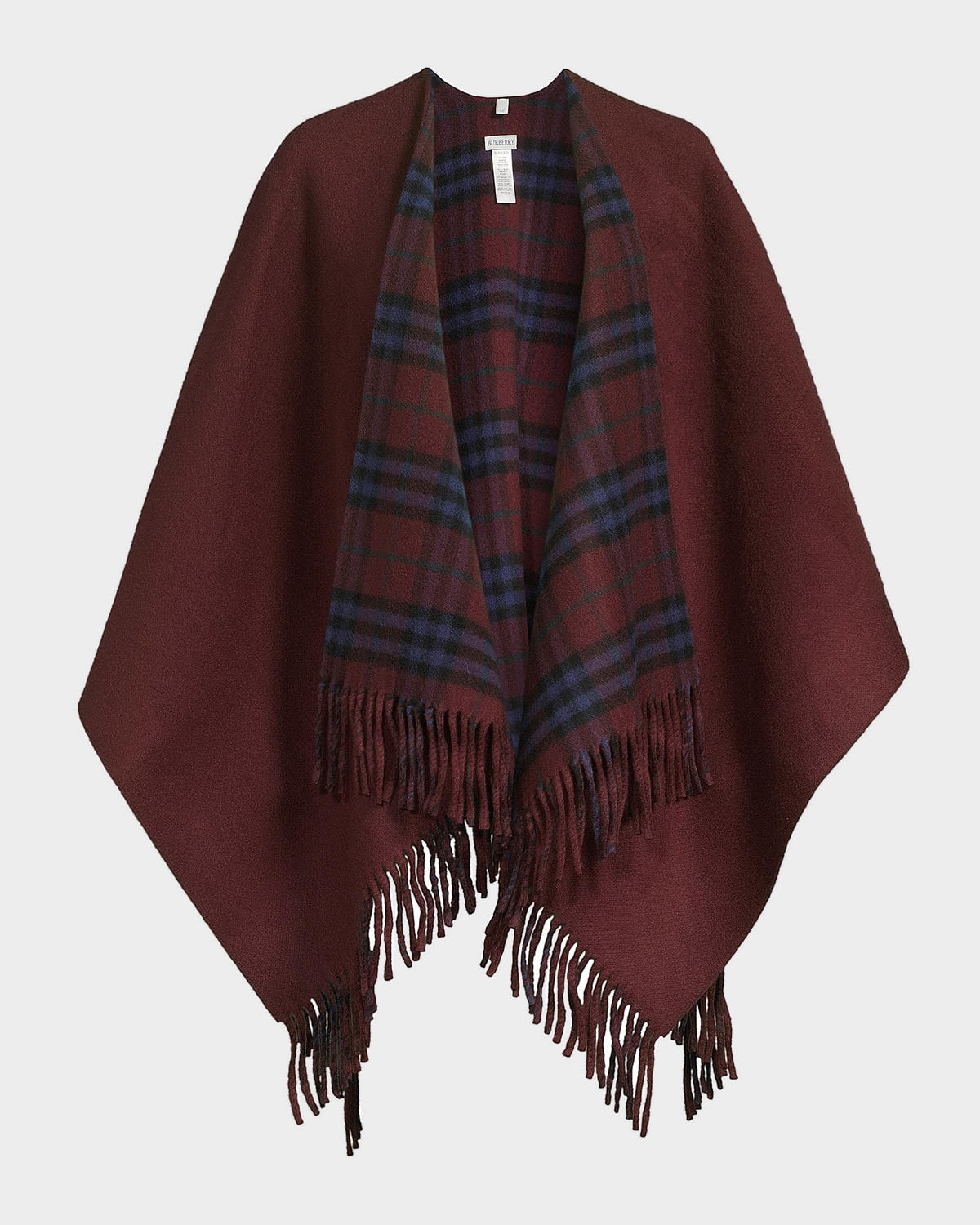 St. Charlotte Reversible Wool Cape | Neiman Marcus