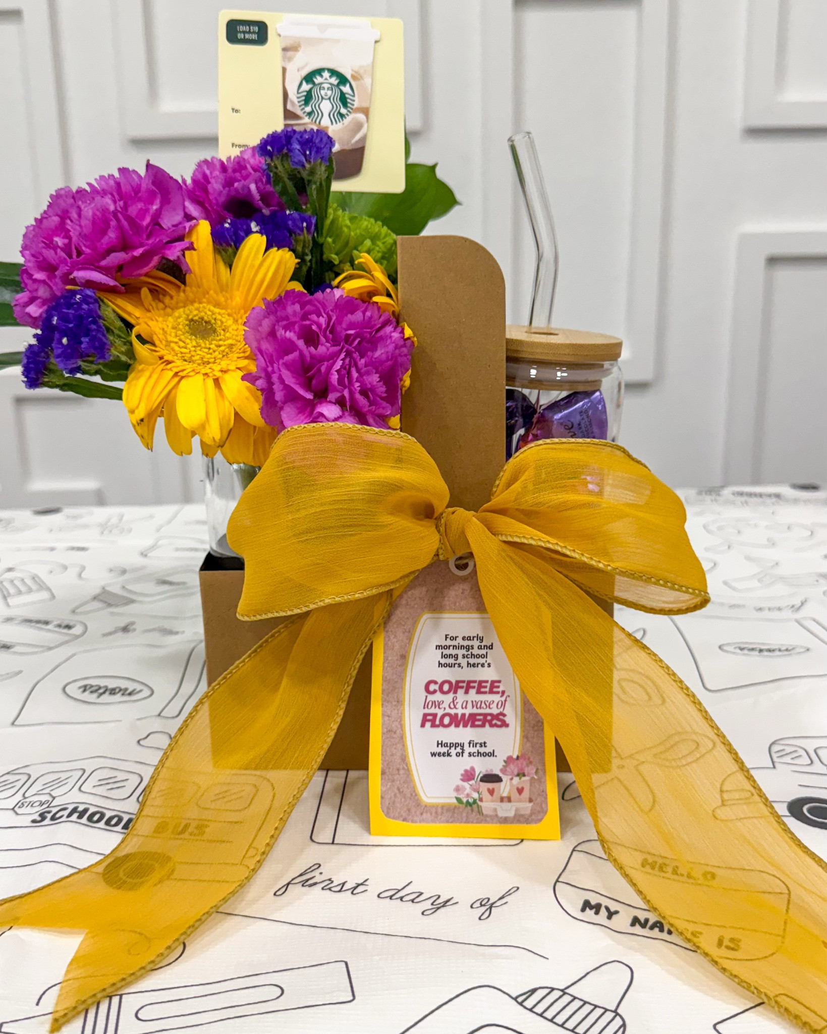 Back To School or Meet The Teacher Gift Idea. Download this super cute gift tag + supplies to recreate this gift idea  

#LTKKids #LTKFamily #LTKautumn