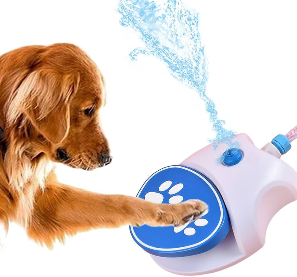 Dog Water Fountain Step On, Activated Dog Sprinkler, Outdoor Pet Drinking Dispenser, Dog Water To... | Amazon (US)