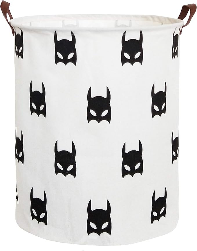 HIYAGON Large Sized Storage Baskets with Handle,Collapsible & Convenient Home Organizer Container... | Amazon (US)