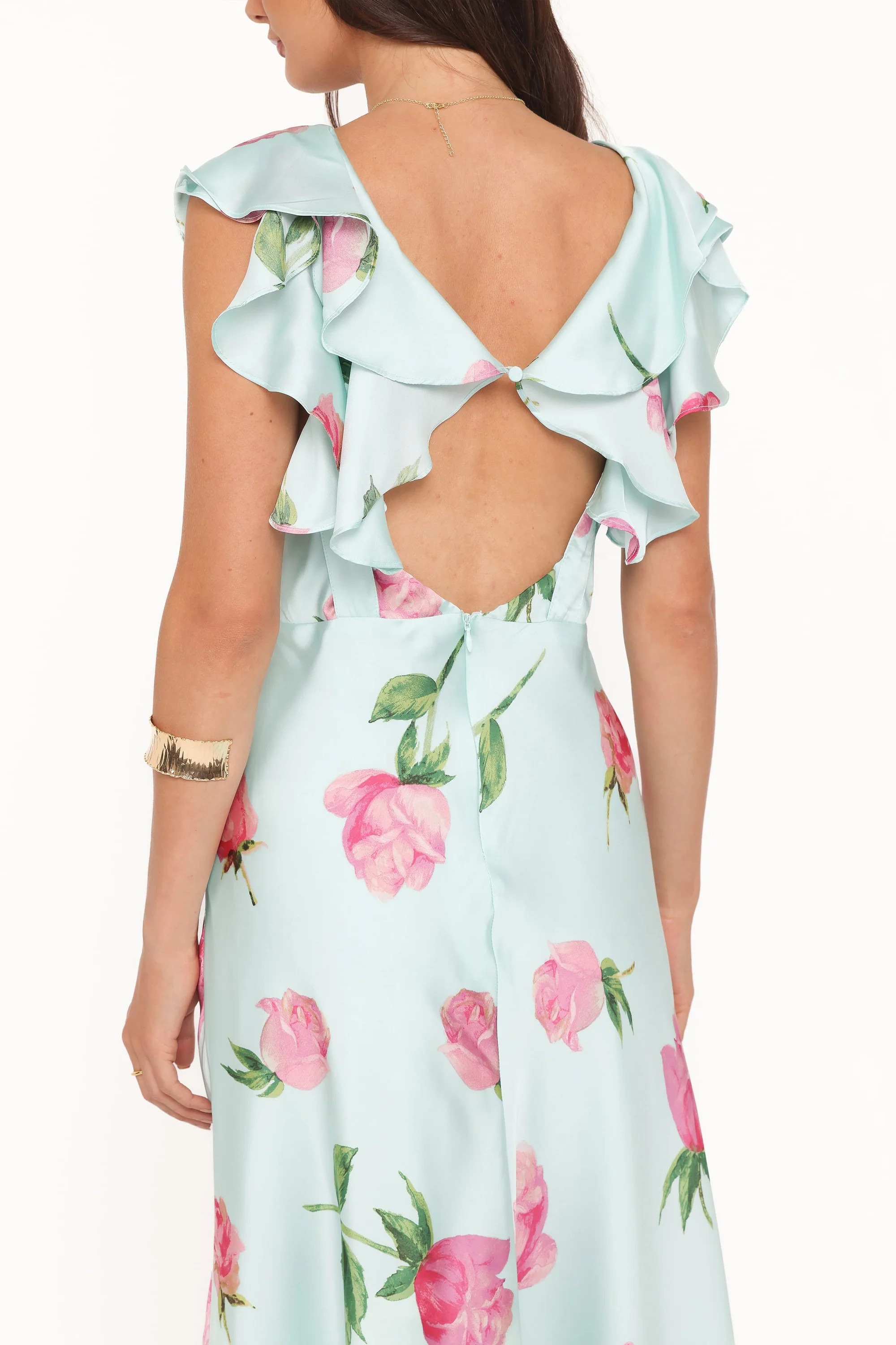 Darling Maxi Dress - Rose Mint Floral | Petal & Pup (US)