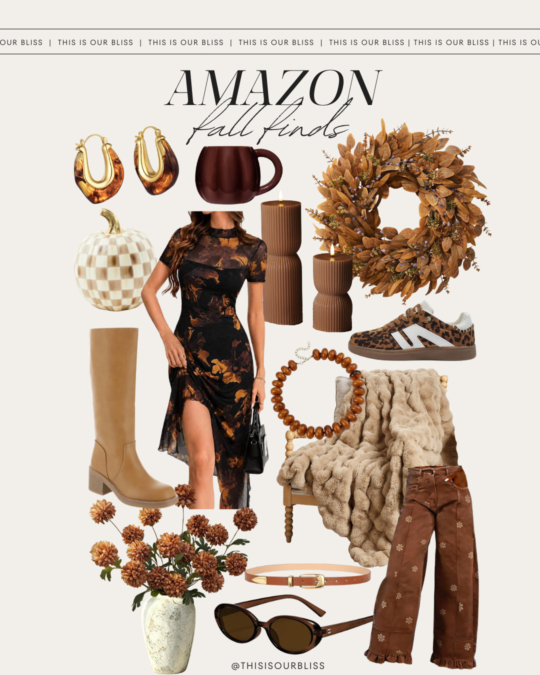 🍂 Fall finds on an Amazon budget! 🤎 I’m rounding up all the cute things I’m loving for fall — from fashion + shoes to home decor, cozy finds, and those little things you absolutely don’t need but suddenly NEED. 😂🍁 So many affordable Amazon finds that give you that cozy, put-together fall feeling!  

 #LTKSeasonal #LTKHome #LTKSaleAlert