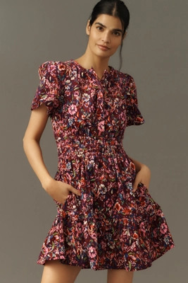 The Somerset Corduroy Mini Dress | Anthropologie (US)