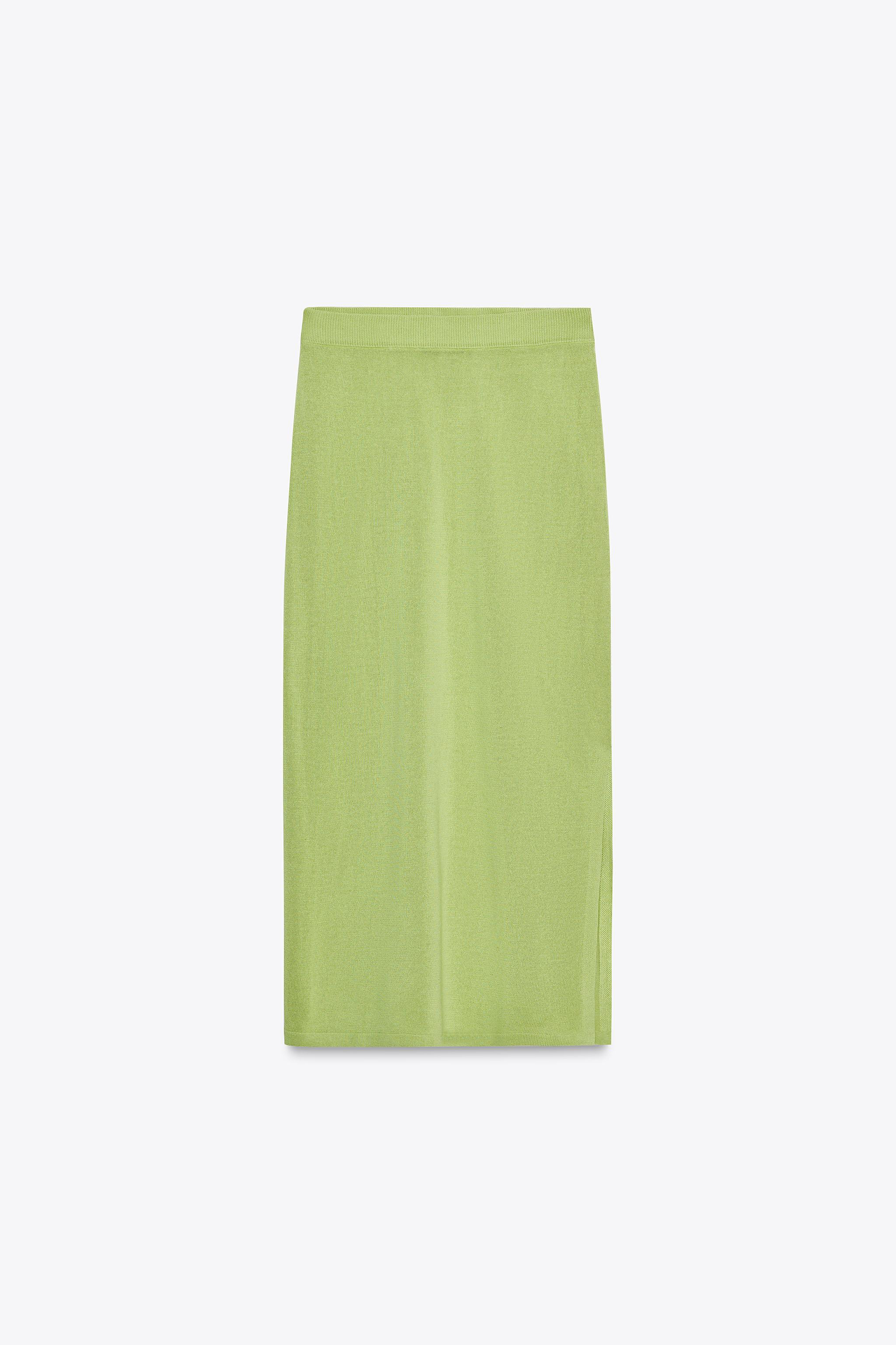 KNIT MIDI SKIRT | Zara UK