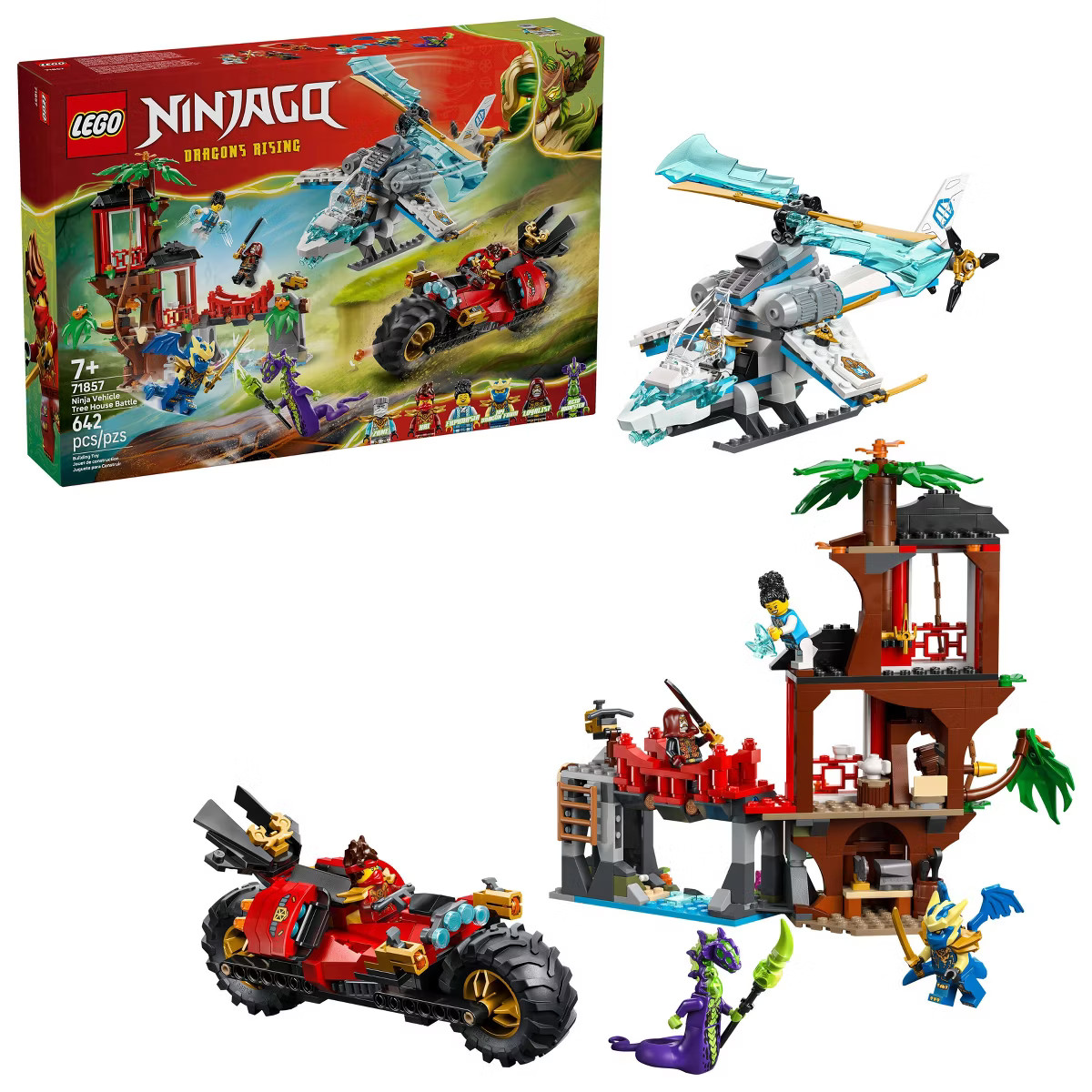 LEGO NINJAGO Ninja Vehicle Tree House Battle 71857 | Target