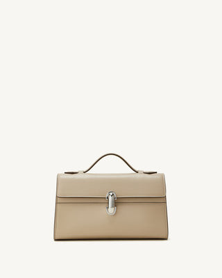 Symmetry Pochette in Bone Calfskin | Savette | Savette