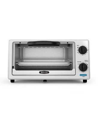 4-Slice Stainless Steel Toaster Oven, 1000 Watts | Macys (US)