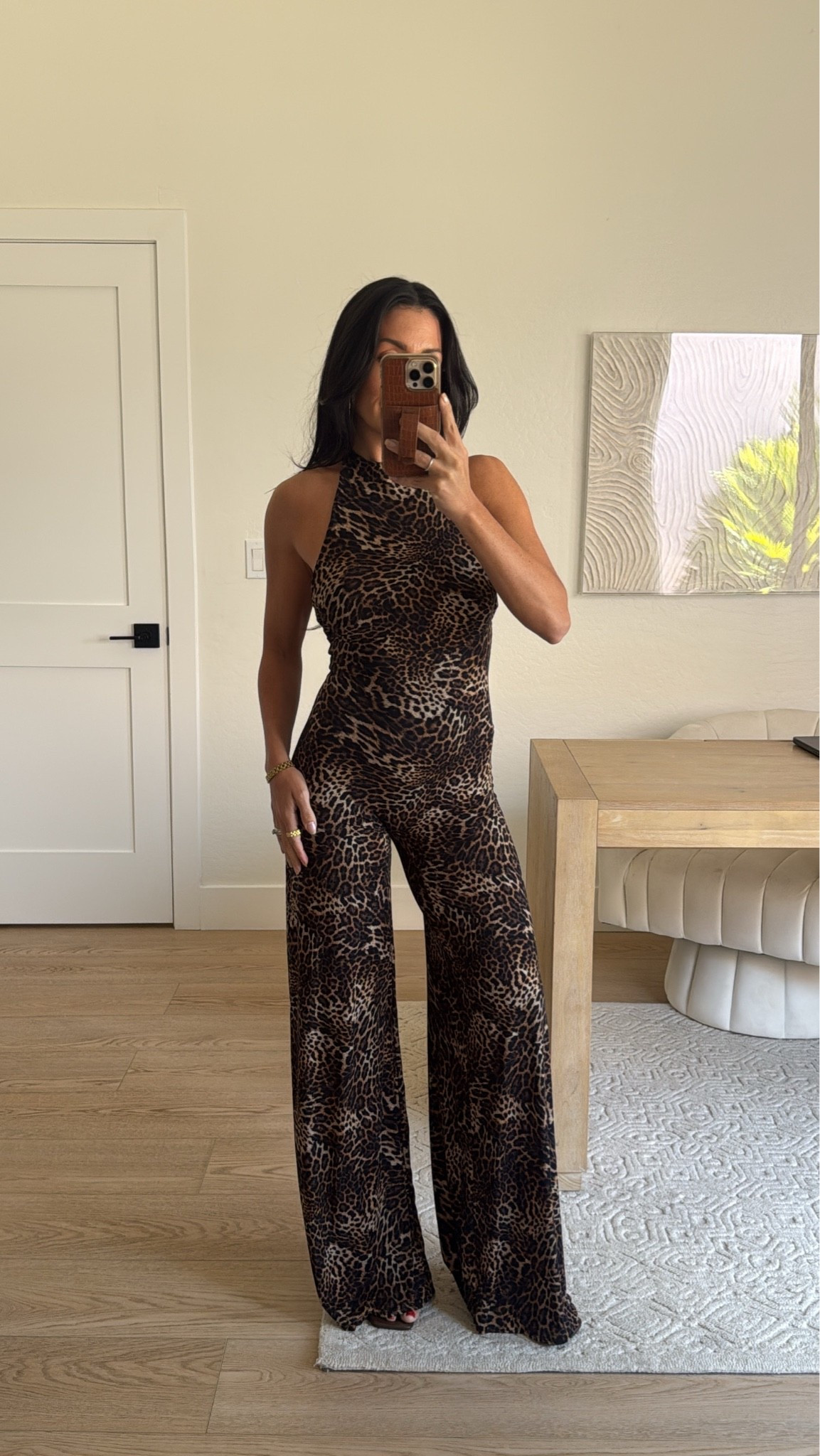 The comfiest leopard jumpsuit! On sale now! I’m in a size XS 

Fall jumpsuit 
Leopard print

#LTKootd #LTKSeasonal #LTKSaleAlert