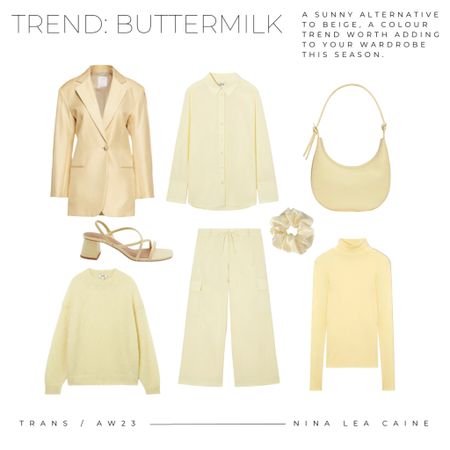 Trend: buttermilk yellow 

#LTKSeasonal #LTKstyletip #LTKsalealert