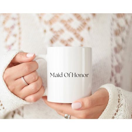 If you’re getting married then check out this maid of honor mug from Etsy that’s a great idea for a gift.

Etsy, wedding, team bride, bridesmaid, bridal party, wedding gift

#LTKunder50 #LTKwedding #LTKsalealert