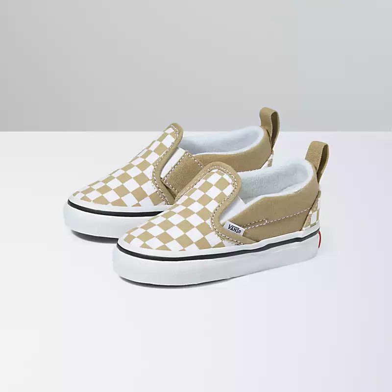 Toddler Checkerboard Slip-On V Shoe | Vans (US)