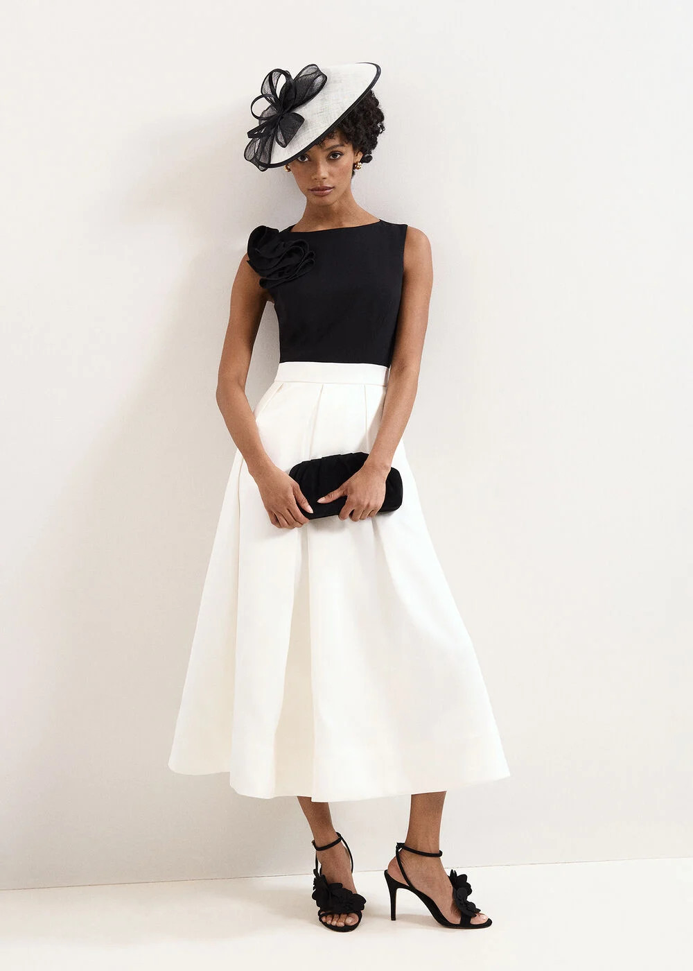 Perla Satin Midi Dress | Phase Eight UK | | Phase Eight
