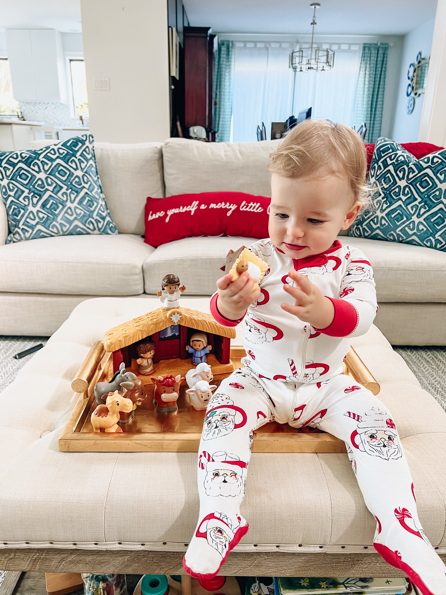 Toddler Christmas Gift Ideas • Little People Nativity Scene • pajamas run small

#LTKkids #LTKbaby