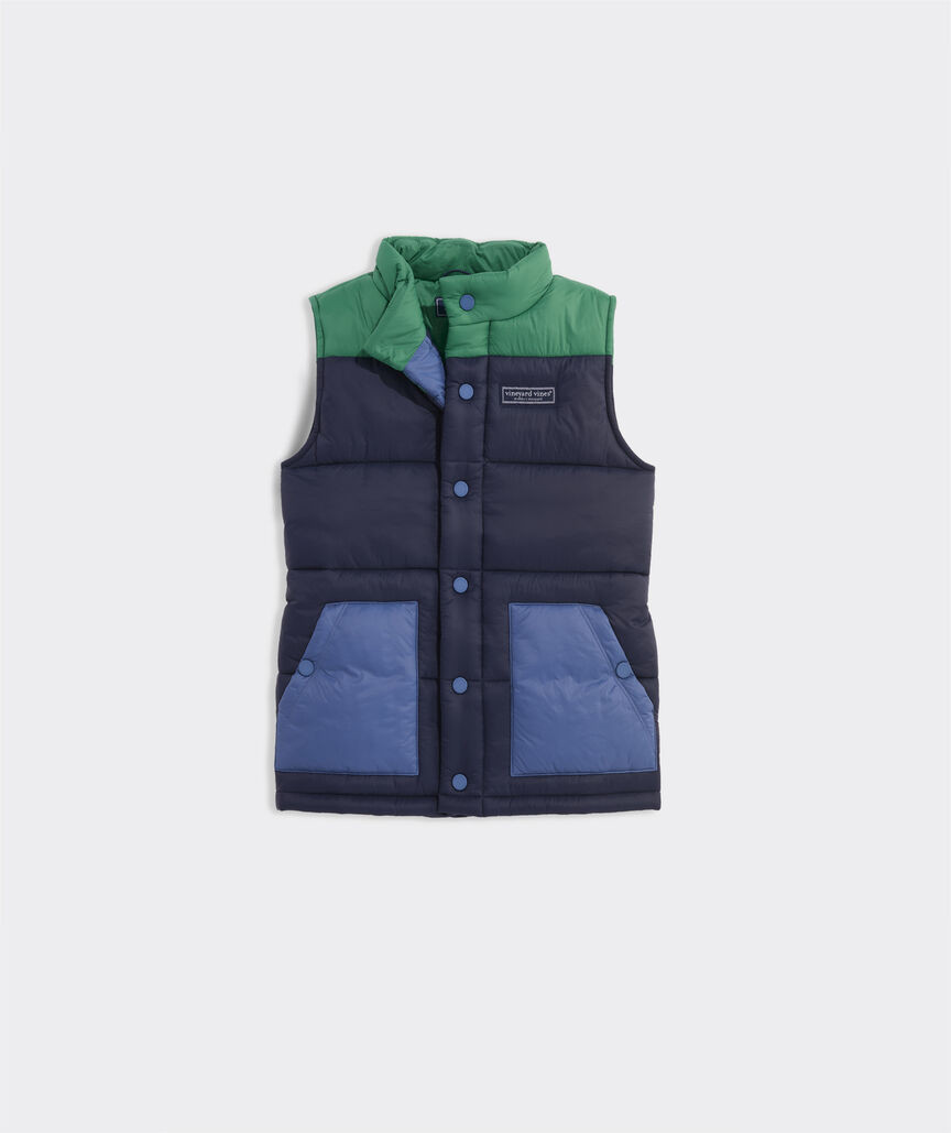 Boys' Novelty Puffer Vest | vineyard vines