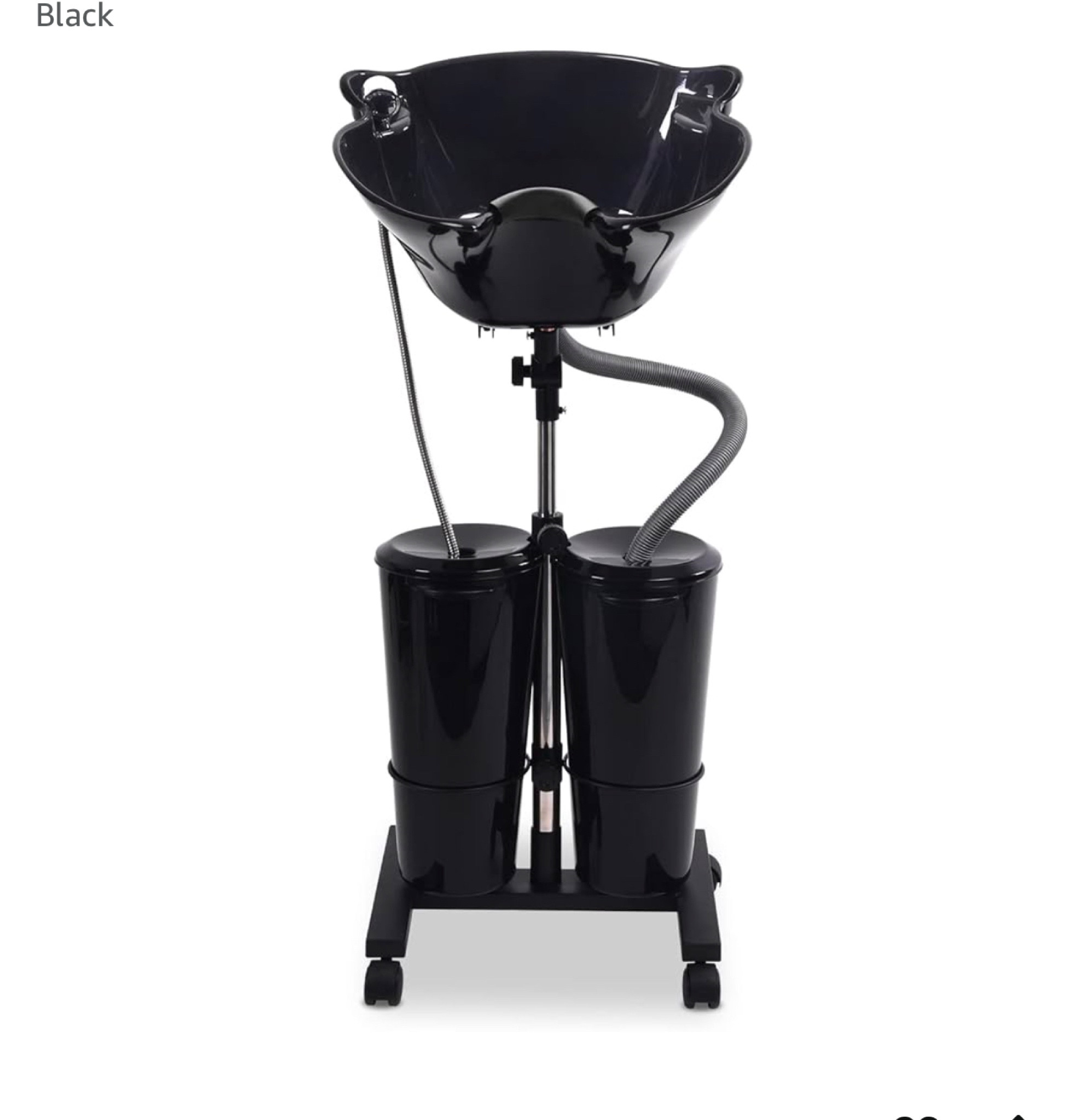 Portable shampoo bowl