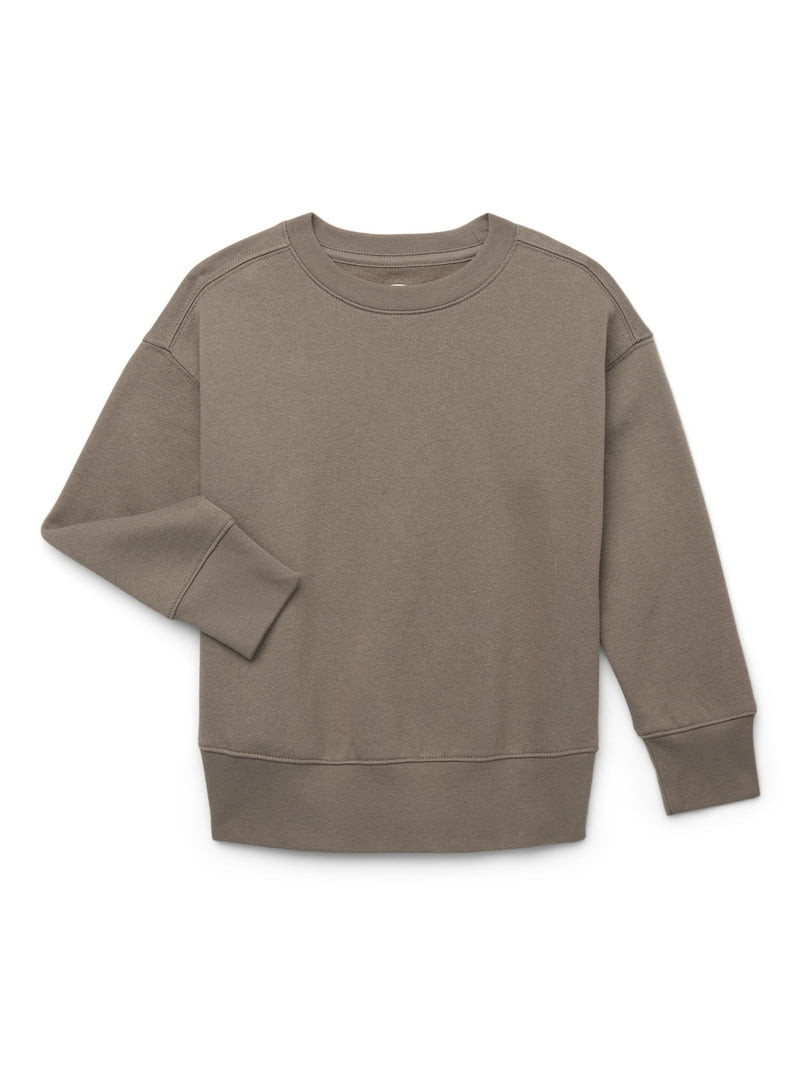 Athletic Works Boys Fleece Sweatshirt, Sizes 4-18 and Husky | Walmart (US)