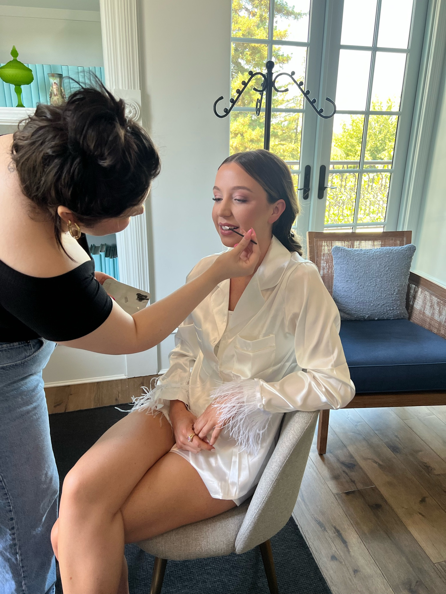 getting ready outfit for your wedding day 🤍✨ 
bride, bride to be, bridal, wedding 

#LTKwedding #LTKSeasonal