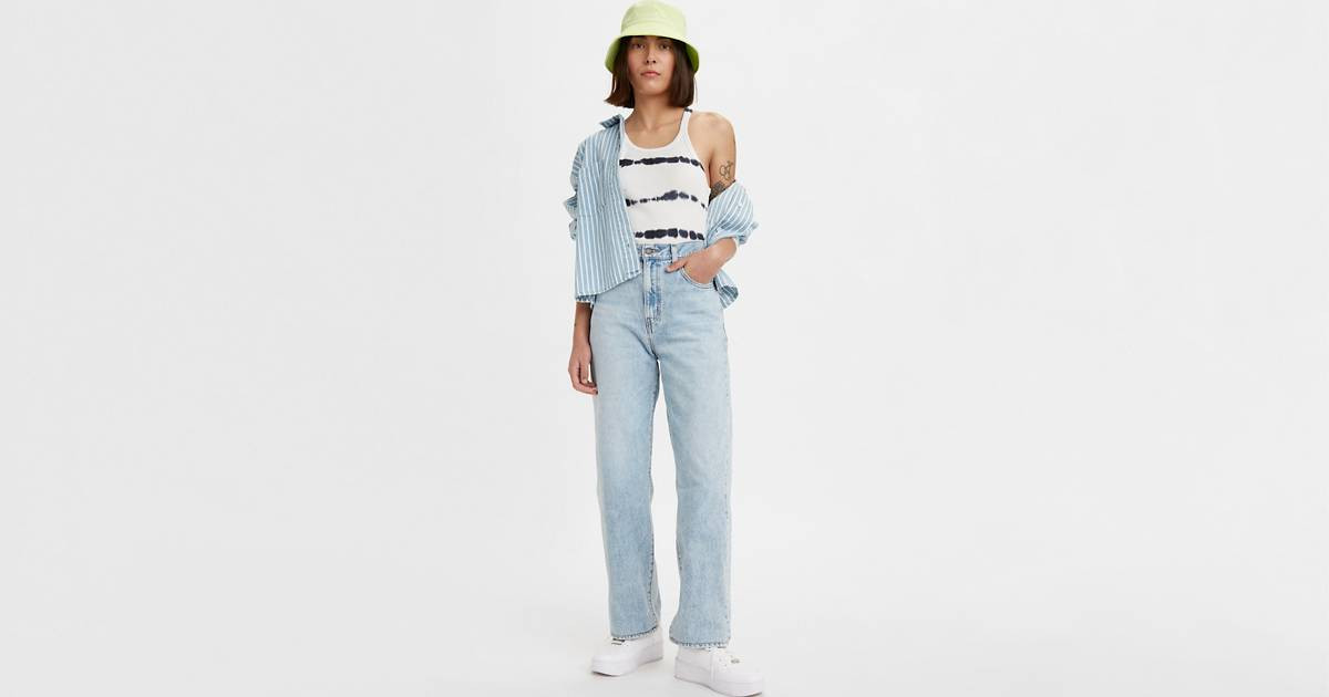 High-waisted Straight Jeans | Levi's UK