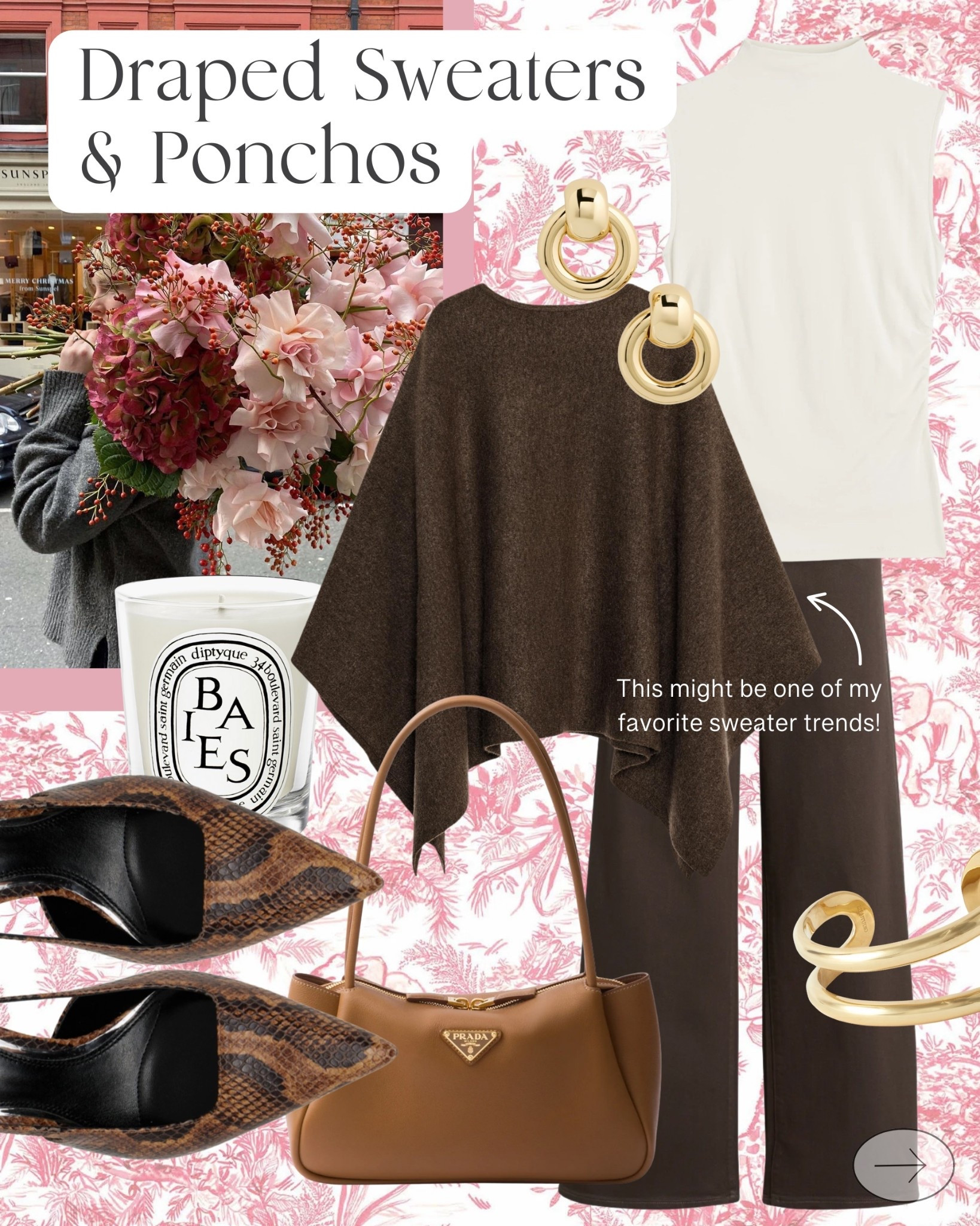 This might be one of my favorite sweater trends! Draped sweaters, ponchos and capes look cool and elegant, and are very very stylish! I recommend adding one or two to your wardrobe this season🤎

#LTKOver40 #LTKSeasonal #LTKStyleTip