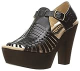 Sbicca Women's Amira Huarache Sandal, Black, 8 B US | Amazon (US)