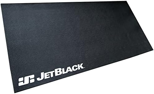 JetBlack Equipment Mat For Indoor Bike Trainer - Use Heavy Duty Exercise Mat Under Equipment, Ind... | Amazon (US)