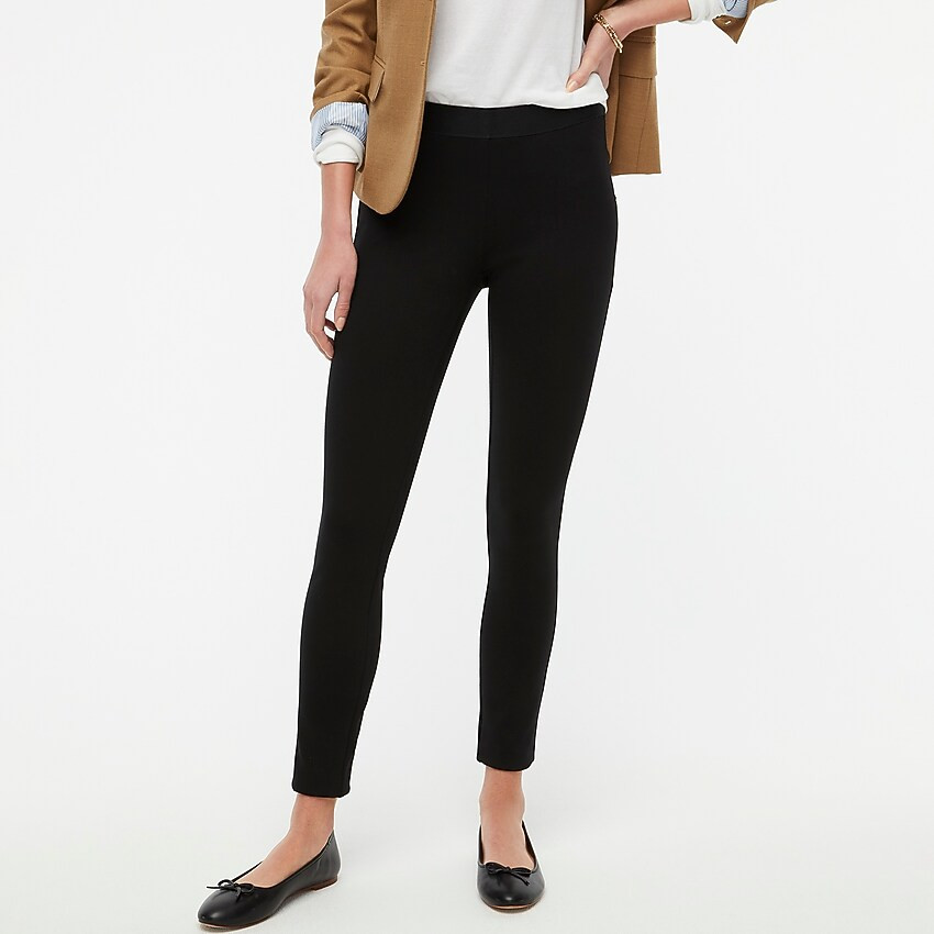Gigi pant with side-zip closure in ponte | J.Crew Factory