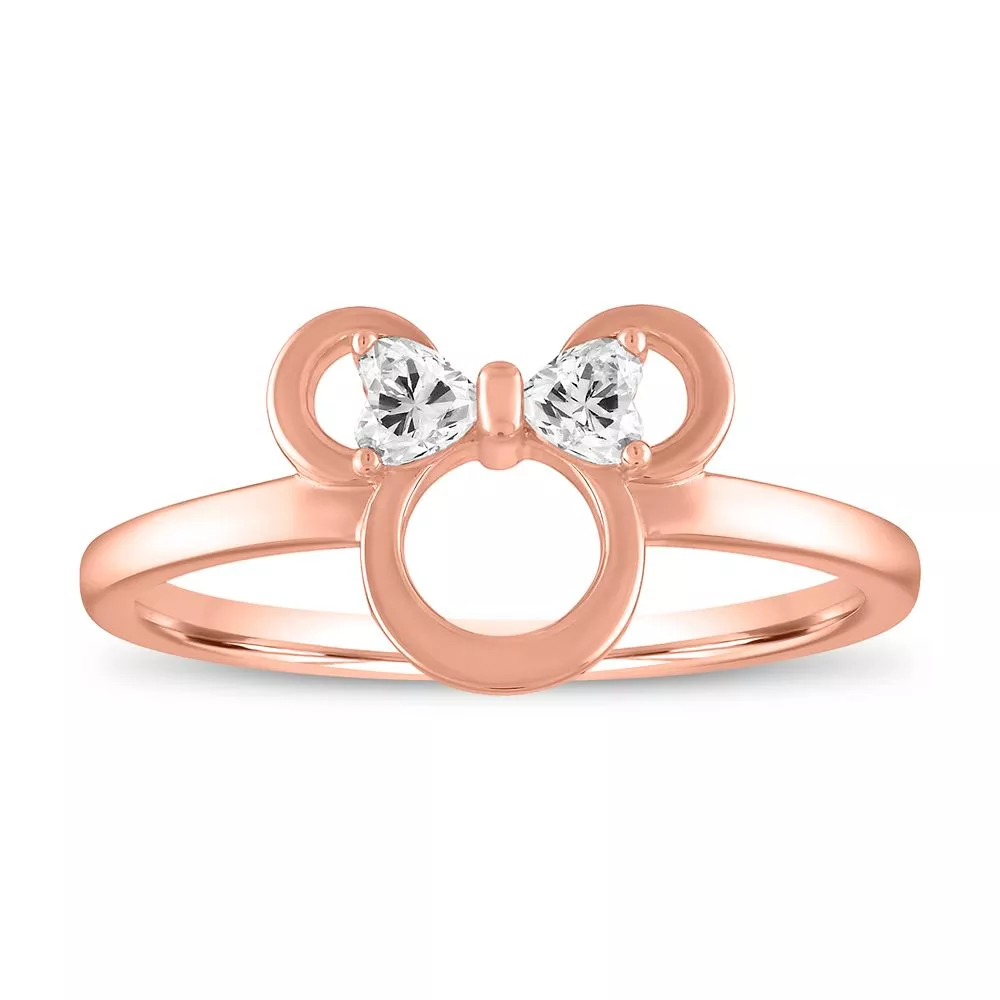 Mickey Mouse Crisscross Ring by Rebecca Hook - Multicolored