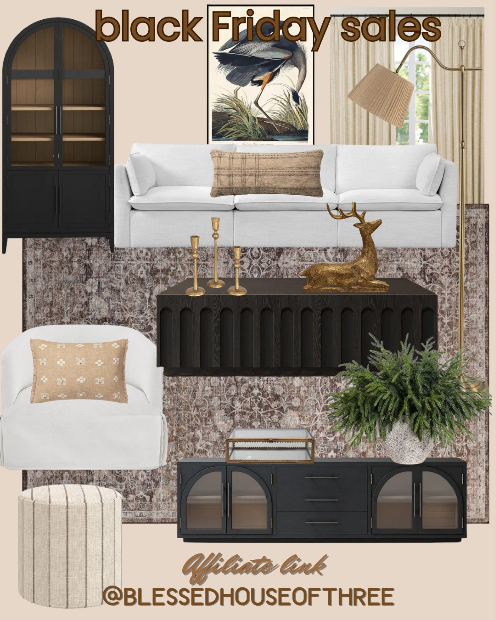 Love this living room inspiration and almost all of it is on Black Friday sale

Accent chair, sofa, arch cabinet, TV stand, coffee table, area rug, floor lamp, wall art, holiday decor, Christmas decor, ottoman, affordable linen curtains, throw pillows, 

#LTKHome #LTKCyberWeek #LTKSaleAlert