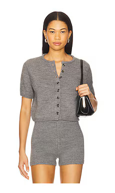 Nakedvice The Pearson Cardigan in Slate from Revolve.com | Revolve Clothing (Global)