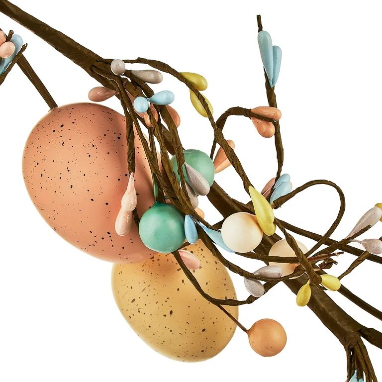 Easter Speckled Faux Egg Garland, 5 ft, by Way To Celebrate | Walmart (US)