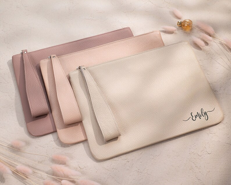 Personalised Bridesmaid Clutch Bag, Clutch Purse, Bridal Purse Clutch, Custom Bridesmaid Gift - E... | Etsy (US)